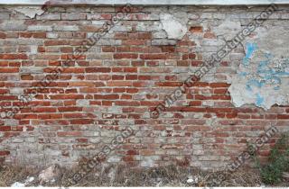 wall brick plastered